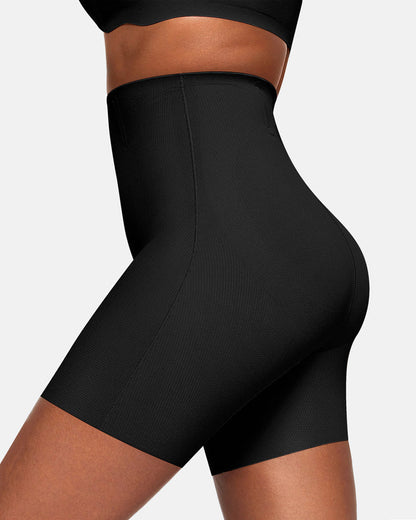 Women's High Waist Seamless Tummy Lifting Buttocks Breathable Shaping Shorts