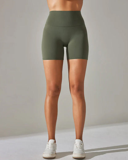 Women's Summer Thin Tummy Lifting Buttocks Sports Casual Yoga Shorts