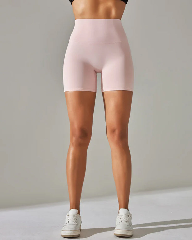 Women's Summer Thin Tummy Lifting Buttocks Sports Casual Yoga Shorts