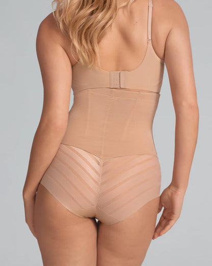 Women's High Waist Tummy Lifting Mesh Breathable Comfortable Shaping Panties