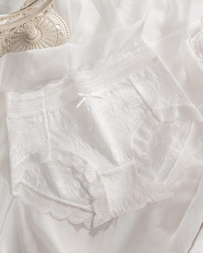 Women's Sexy Comfortable Lace Jacquard Seamless Breathable Panties