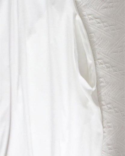 Women's Solid Color Bat Sleeve Casual Comfortable Short Sleeve Dress