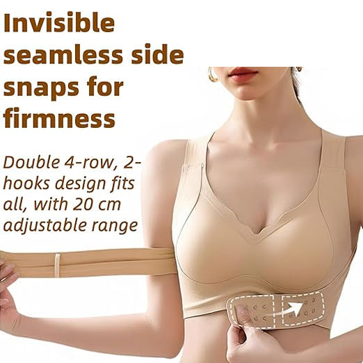 Front-clasp Push-up Posture Correction Bra