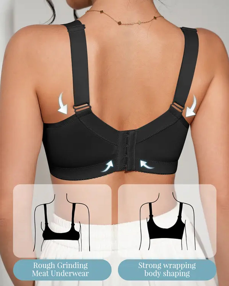 Women's Comfortable Push-Up Lace Underwire Bra