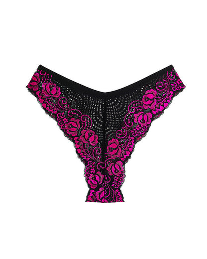 3-pack Low Rise Colorblock Stretch Lace Briefs