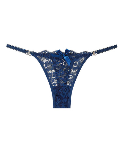 Women's Sexy Floral Lace Translucent Thong