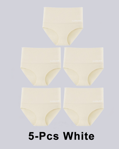 5-Pack High Waisted Tummy Control Briefs