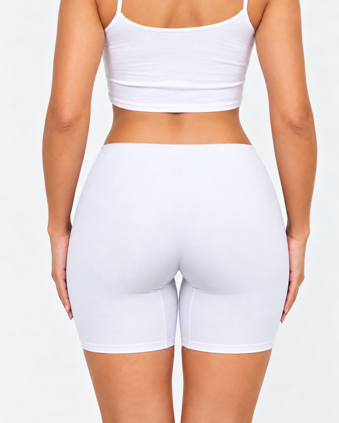 2-Pack High Waist Seamless Tummy Control Butt Lifter Shaping Shorts
