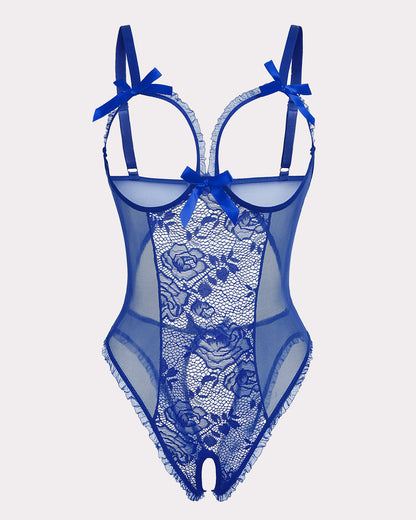Christmas Lace Mini Bodysuit