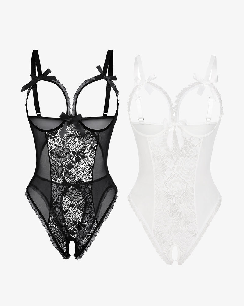 2Packs Sets Lace Mini Bodysuit