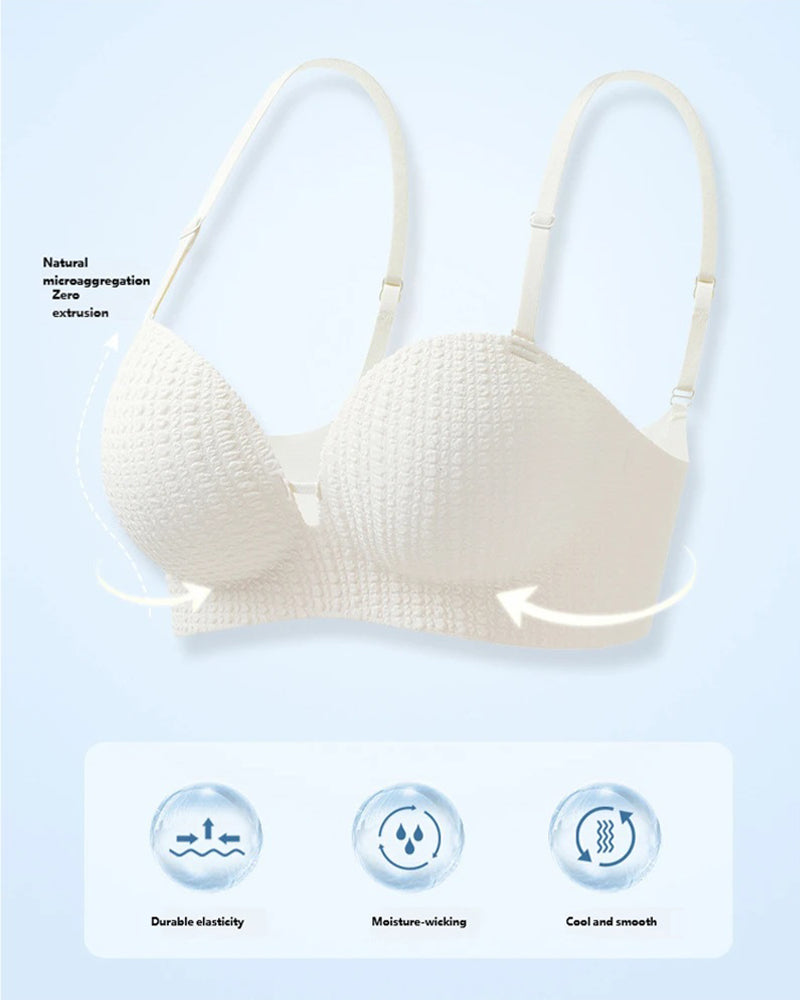 Women's Wire-free One-piece Push-up Strapless Anti-slip Invisible Bra