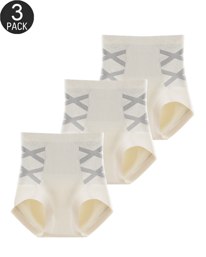 3/5-Pack High-Waisted Tummy Control Shaping Panties