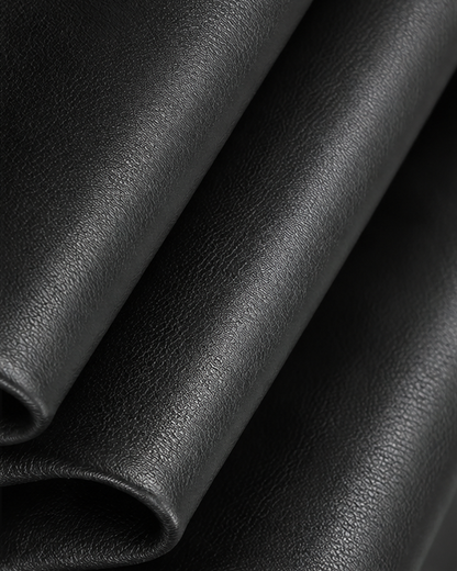 High-Waist Faux Leather Flare Pants