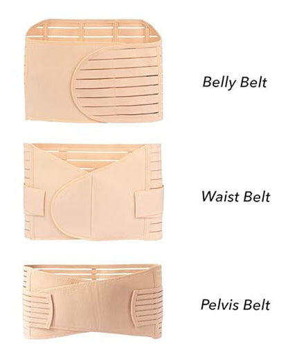 3-in-1 Postpartum Abdominal, Waist and Pelvic Support Recovery Girdle