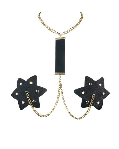 Chain Linked Nipple Cover With Choker