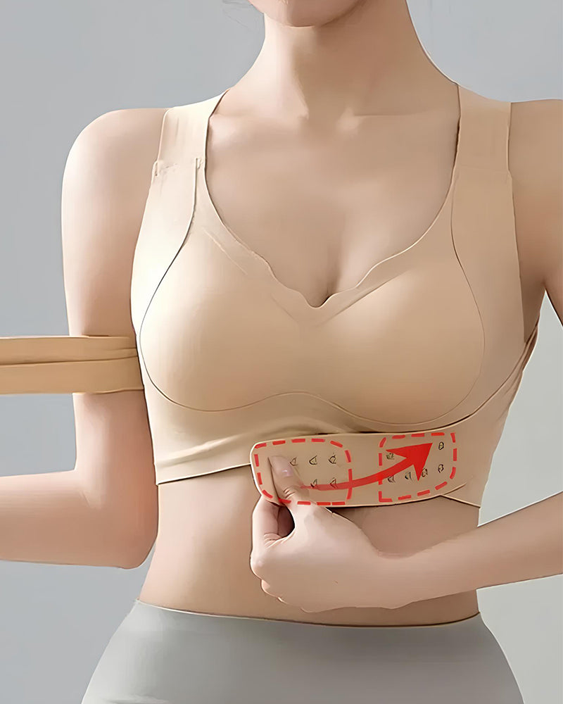 Front-clasp Push-up Posture Correction Bra