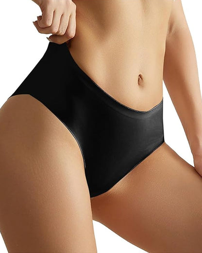 Sheer Mesh Sexy Heart-shaped Cutout Stretchy Seamless Panties
