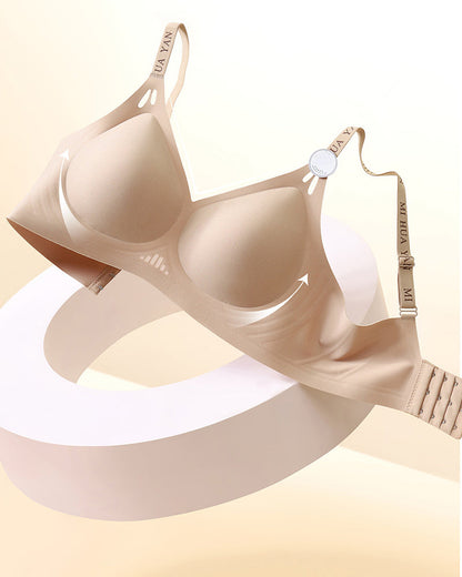 Women's Wireless Jelly Gel Seamless Push-up Bra