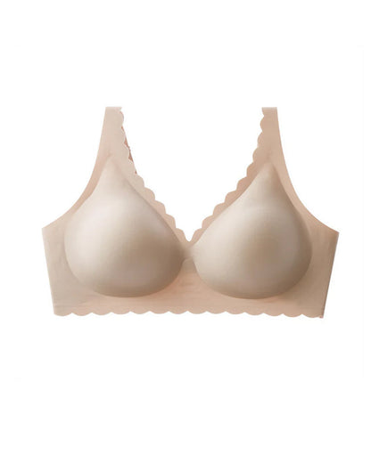 Deep V Wireless Seamless Stretchy Push-up Bra