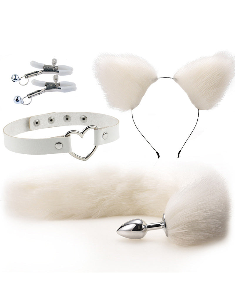 Erotic Ear Hair Clip Sex Toys SM Four-Piece Set