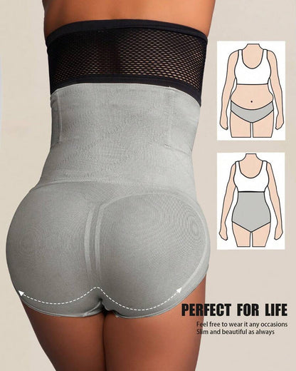 Women's Seamless High Waist Body Shaping Tummy Tuck Hip Lifting Panties
