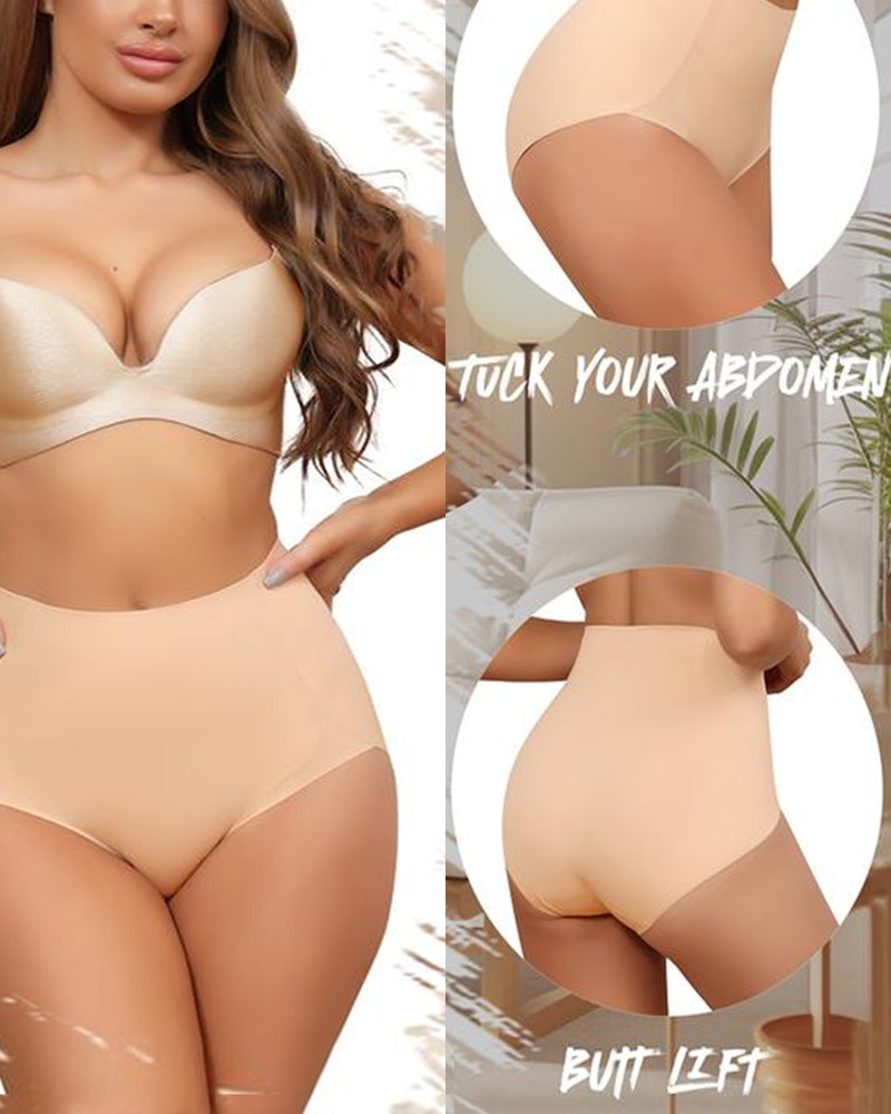 Seamless High Waist Tummy Control Breathable and Comfortable Underwear